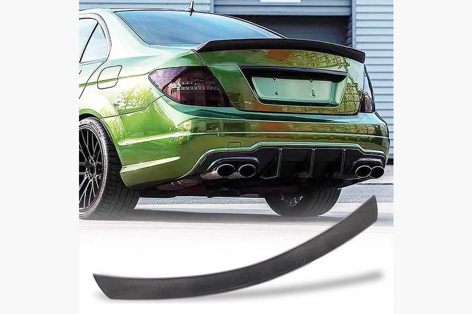 Mercedes C-class W204 2007-2015 гг. Спойлер SD V2 (Карбон) Image