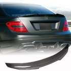 Mercedes C-class W204 2007-2015 гг. Спойлер SD V5 (Карбон) фото 1