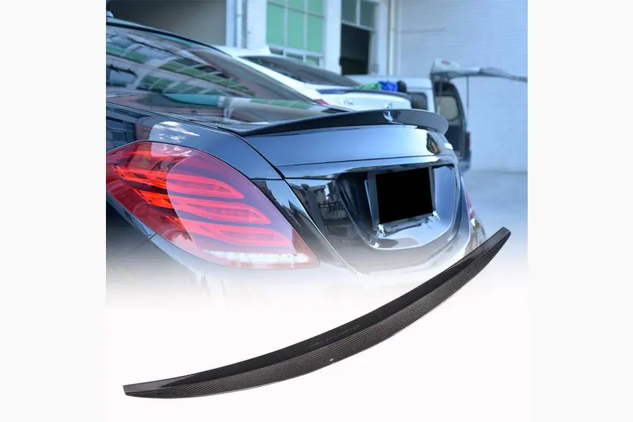 Mercedes S-class W222 2013-2022 гг. Спойлер V4 (Карбон) Image