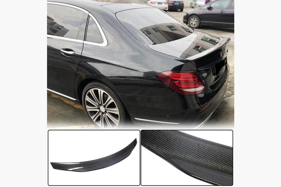 Mercedes E-class W213 2016-2023 гг. Спойлер V1 (Карбон) Image
