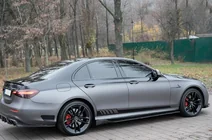 Mercedes E-сlass W213 2016-2023 гг. Спойлер V7 (Карбон) фото 15