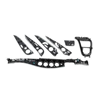 Накладки на панель приборов (Карбон) Mercedes E-сlass W213 2016-2023 гг. фото 4