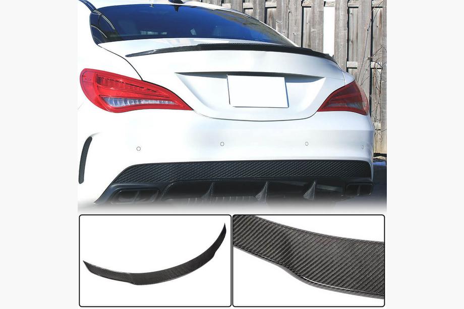 Mercedes CLA C117 2013-2019 гг. Спойлер V5 (SD, Карбон) Image