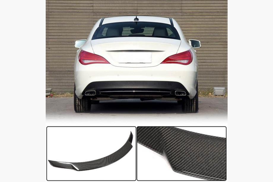 Mercedes CLA C117 2013-2019 гг. Спойлер V7 (SD, Карбон) Image