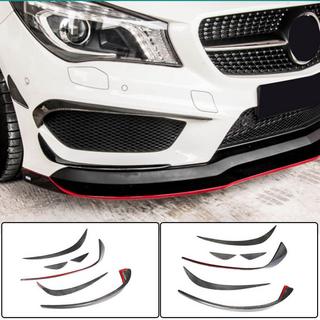 Карбоновые Накладки на Передний Бампер для CLA45 AMG SD 2013-2016 фото 1