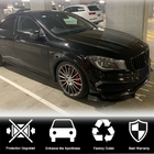 Mercedes CLA C117 2013-2019 гг. Карбоновые Накладки на Передний Бампер (для Base SD 2013-2016) фото 2
