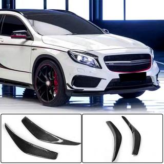Карбоновые накладки на передний бампер для CLA45 AMG SD фото 1