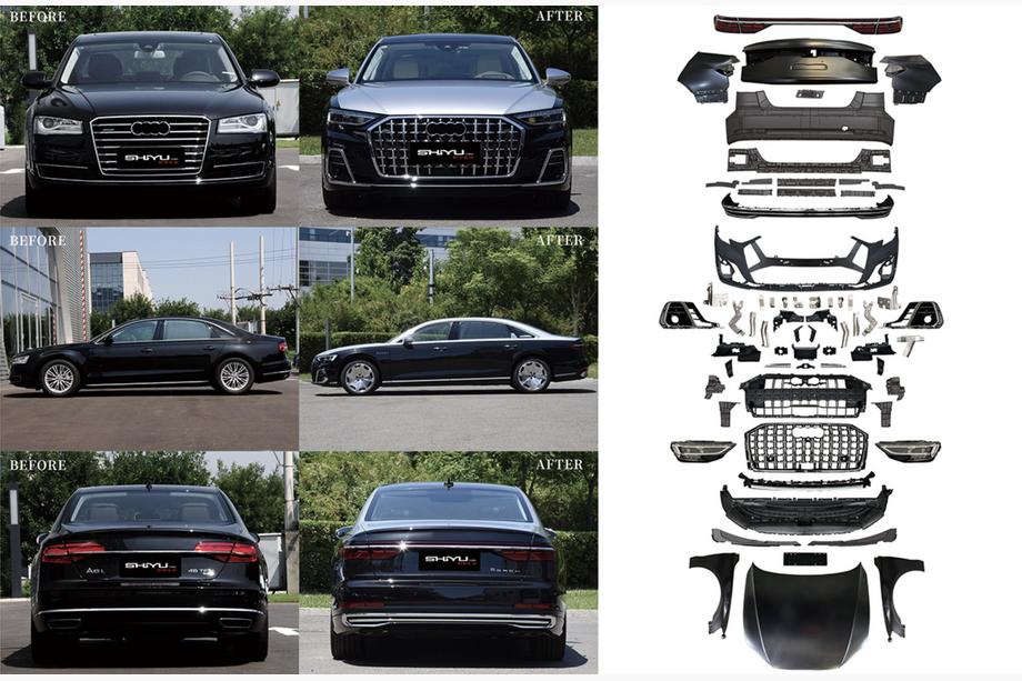 Audi A8 2010-2018 гг. Комплект Рестайлинга (в Horch 2025) Image