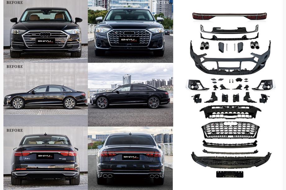 Audi A8 2018- гг. Комплект рестайлинга без замены фар (в S8 2025) Image