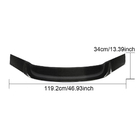 Mercedes A-class W177 2018- гг. Спойлер V2 (для SD, Карбон) фото 5