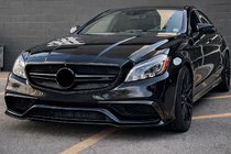 Mercedes CLS C218 2011-2018 гг. Карбоновые накладки на передний бампер для CLS63 AMG SD 2015-2018 фото 3