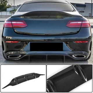 Диффузор заднего бампера V2 для AMG-Line 2017-2019 Карбон фото 1