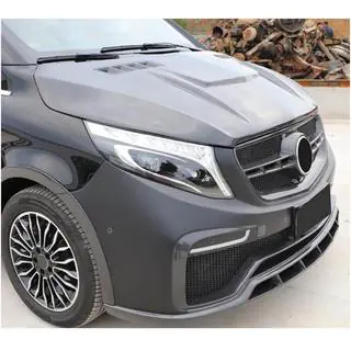 Капот V2 (2014-2019, Карбон) Mercedes Vito/V-class W447 2014- гг. фото 2