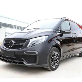 Капот V2 (2014-2019, Карбон) Mercedes Vito/V-class W447 2014- гг. фото 4