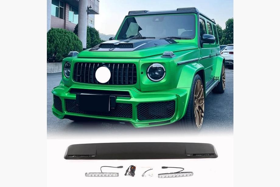 Mercedes G class W463 1990-2018 гг. Спойлер AMG-Design (для 2004-2018, Карбон) Фото 1