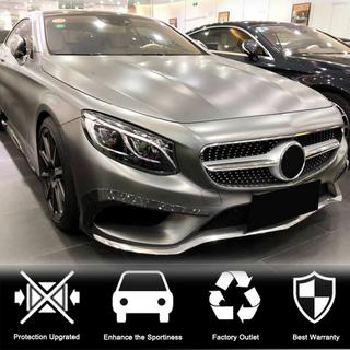 Вставки в передний бампер (для AMG-Line 2015-2018, Карбон) фото 3