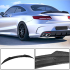 Mercedes S-class C217 Coupe 2014-2020 гг. Спойлер V3 (купе, Сухой карбон) фото 1