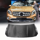 Mercedes GLA X156 2014-2019 гг. Капот V2 (Карбон) фото 2