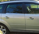 Ford Focus II 2005-2008 гг. Хром накладки под ручки (4 шт, пластик) фото 3