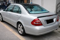Mercedes E-class W211 2002-2009 гг. Спойлер (Карбон) фото 3
