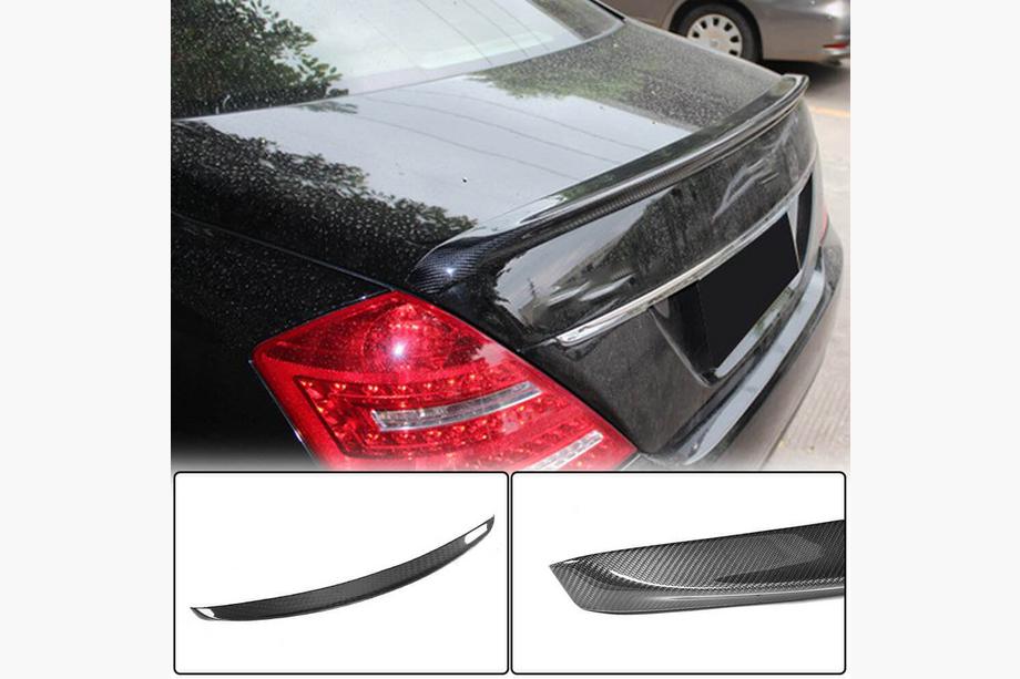 Mercedes S-class W221 2005-2013 гг. Спойлер V2 (Карбон) Image