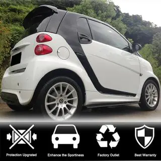 Спойлер (для fortwo, Карбон) Smart 2007-2014 гг. фото 2