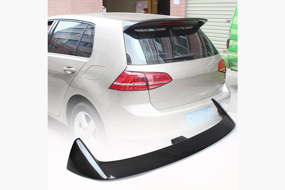 Volkswagen Golf 7/E-Golf 2012-2020 гг. Спойлер V6 (для Base/R-Line HB, Карбон) Image