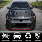 Volkswagen Golf 7/E-Golf 2012-2020 гг. Решетка радиатора (для HB 2012-2017, Сухой Карбон) фото 4