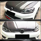 Volkswagen Golf 7/E-Golf 2012-2020 гг. Решетка радиатора (для HB 2012-2017, Сухой Карбон) фото 5