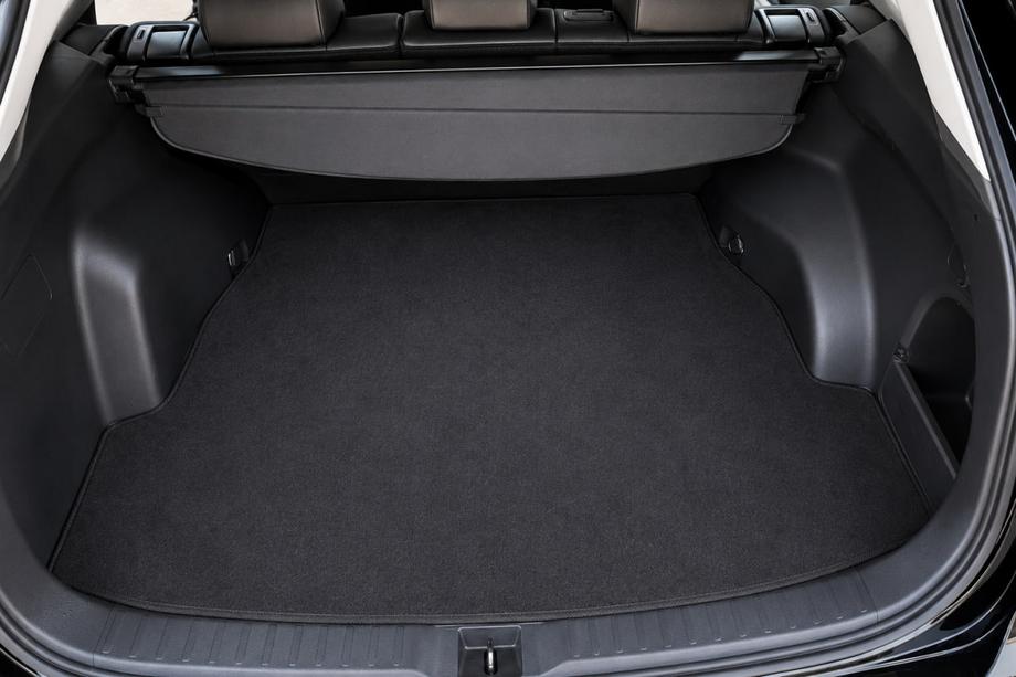 Toyota Rav 4 2019–2025 гг. Текстильный коврик в багажник Premium (Черный) Фото 1