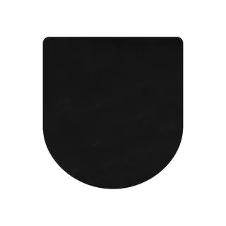 Текстильный коврик в багажник Premium (Черный)