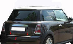 Mini Clubman R55/R56 2007-2014 гг. Накладка на багажник R56 нержавейка фото 1