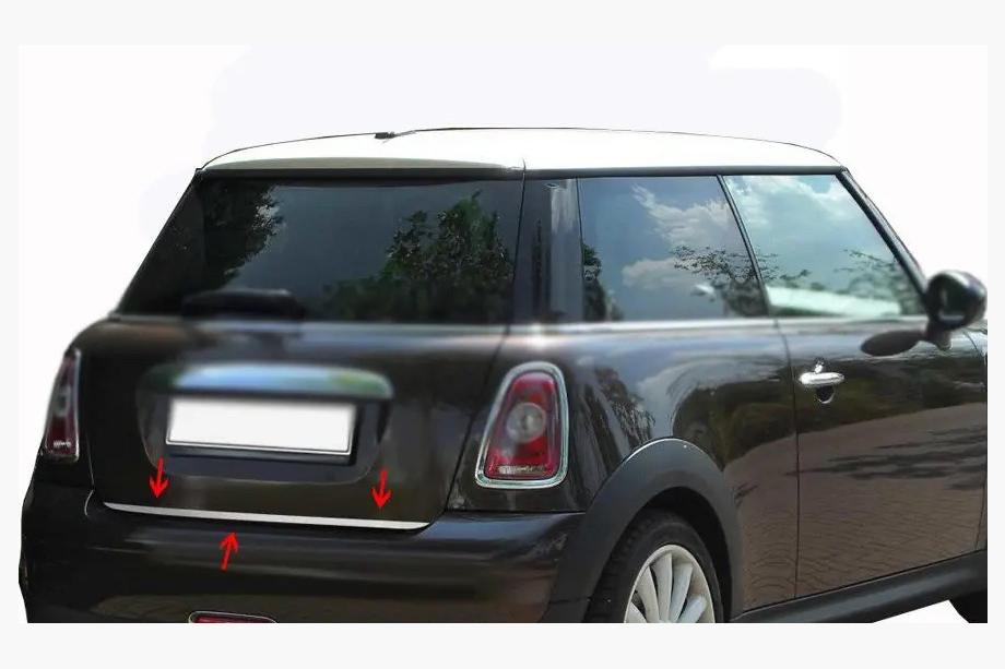 Mini Clubman R55/R56 2007-2014 гг. Накладка на багажник R56 нержавейка Image