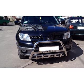Mitsubishi Outlander Кенгурятник нерж WT004