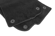 Nissan Qashqai 2007-2010 гг. Коврик багажника текстильный Classic (Черный) фото 3