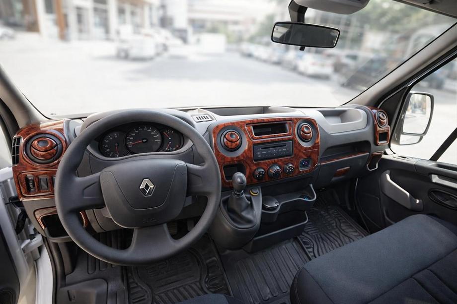 Opel Movano 2010-2021 гг. Накладки на панель приборов (малый комплект) Image