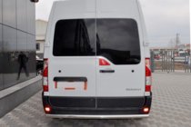 Opel Movano 2010-2021 гг. Задняя дуга (нержавейка) фото 1
