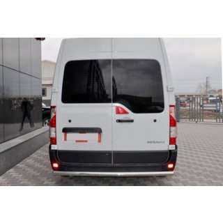 Задняя дуга (нержавейка) Opel Movano 2010-2021 гг. фото 1