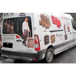 Задняя дуга (нержавейка) Opel Movano 2010-2021 гг. фото 2
