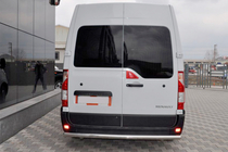 Nissan NV400 2010-2024 гг. Задняя дуга (нержавейка) фото 1