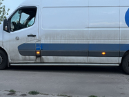 Renault Master 2011-2023 гг. Боковые Подножки Premium (2 шт., Нержавейка) фото 8