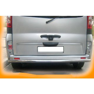 Задняя защита AK002 (нерж. сталь) Renault Trafic 2001–2015 гг. фото 4