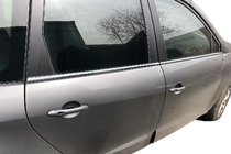 Renault Scenic/Grand 2009-2016 гг. Окантовка окон Нержавеющая сталь (4 шт.) фото 3