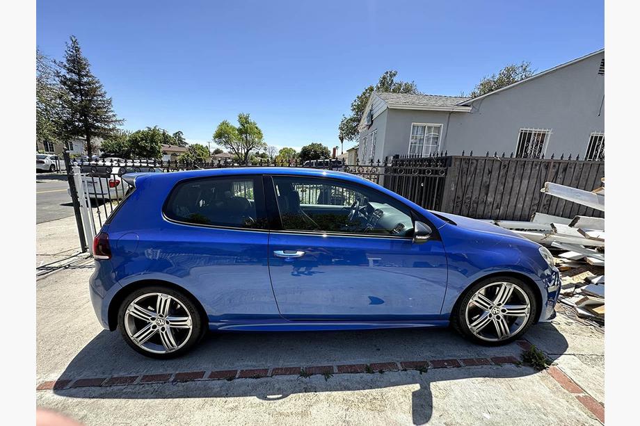 Volkswagen Golf 6 2008-2014 гг. Спойлер V4 (для GTI/R HB 2010-2013, Карбон) Фото 5