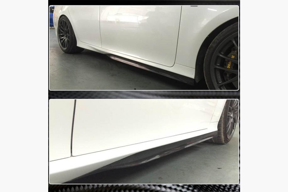 Lexus GS 2011-2020 гг. Боковые Пороги (для 2011-2015, Карбон) Фото 4
