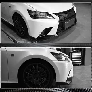 Карбоновые Накладки на Передний Бампер (для F-Sport 2011-2015) фото 4