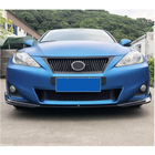 Lexus IS 2005-2013 гг. Накладка на передний бампер Lip (для Base 2011-2013, Карбон) фото 3