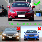 Lexus IS 2005-2013 гг. Накладка на передний бампер Lip (для Base 2011-2013, Карбон) фото 6