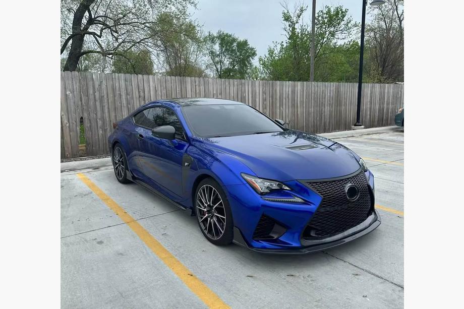 Lexus RC 200t 2014- гг. Боковые пороги (для RC F 2014-2018, Карбон) Фото 2