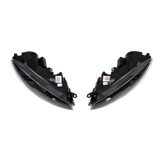 Передние Фары Golf 7 Style Black (2 шт) Volkswagen Golf 6 2008-2014 гг. фото 3